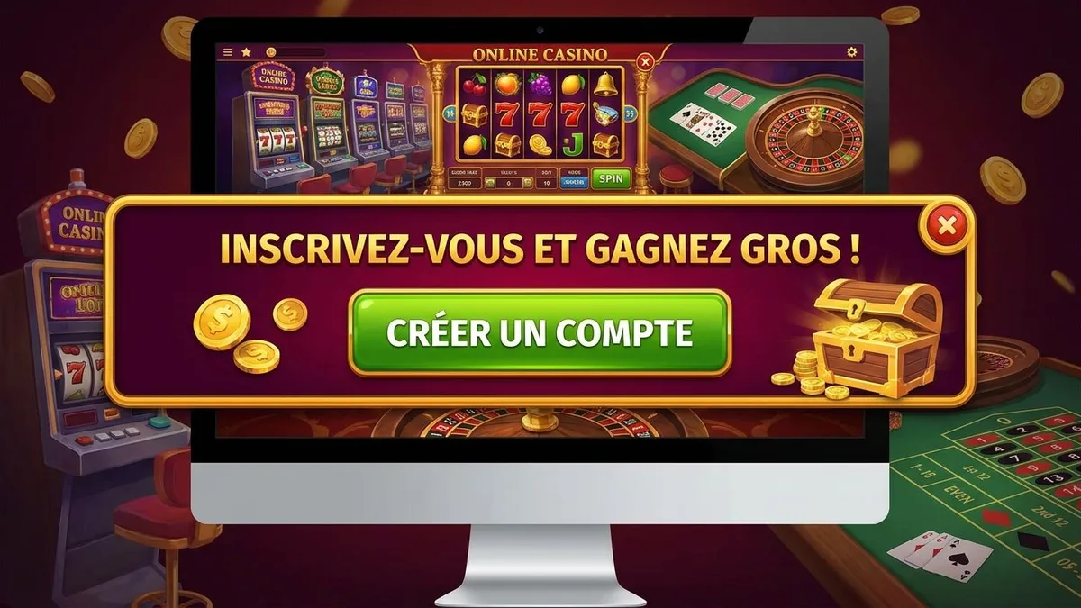 Inscription avec bonus